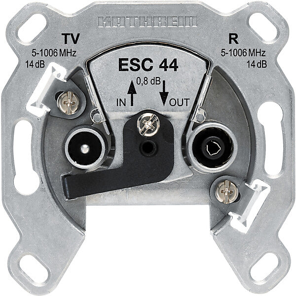 KATHREIN Breitband-Richtkopplerdose 2f.Durchschleifdose ESC 44